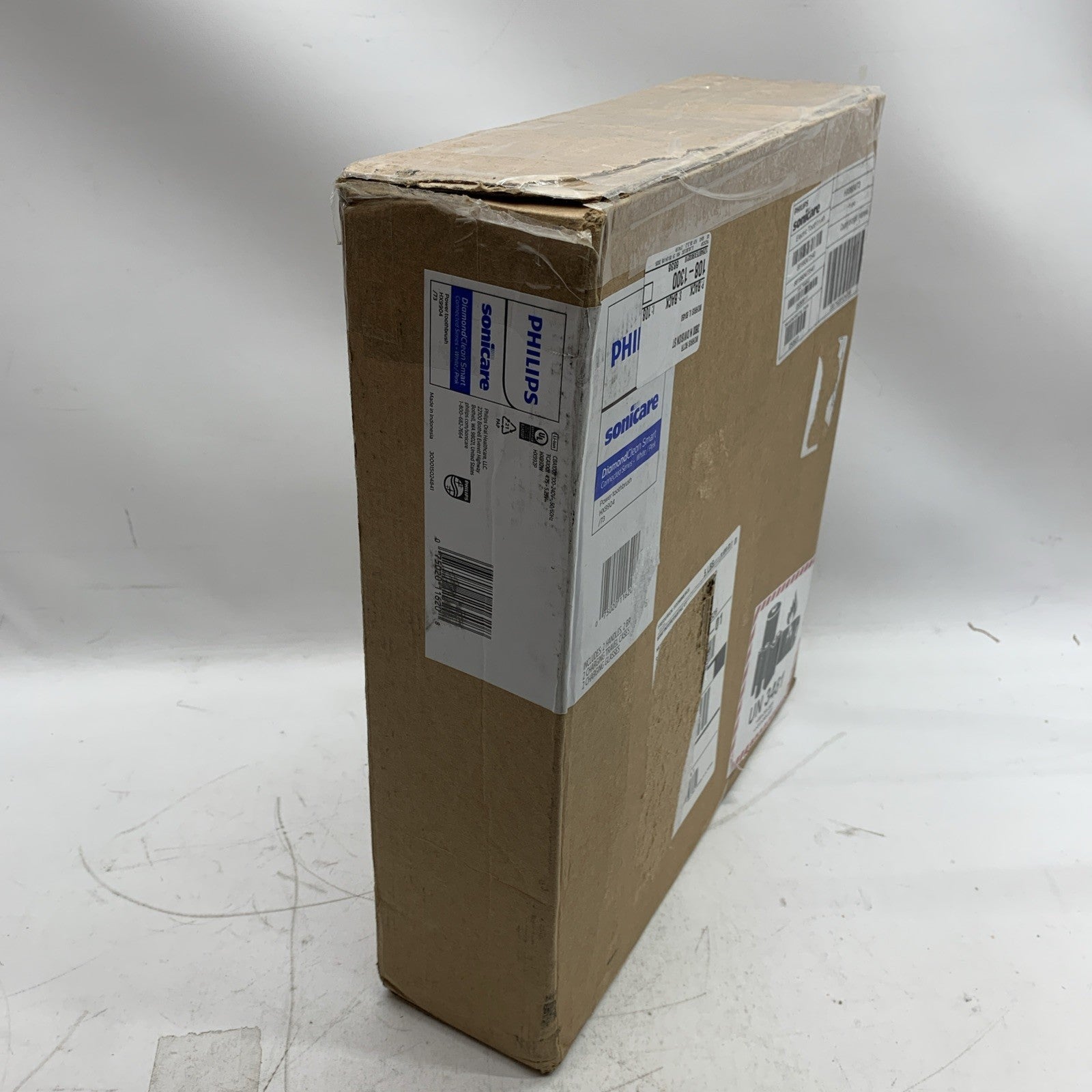 Philips Sonicare Diamond Clean White/ Pink Electric Toothbrush Read - NO HEAD