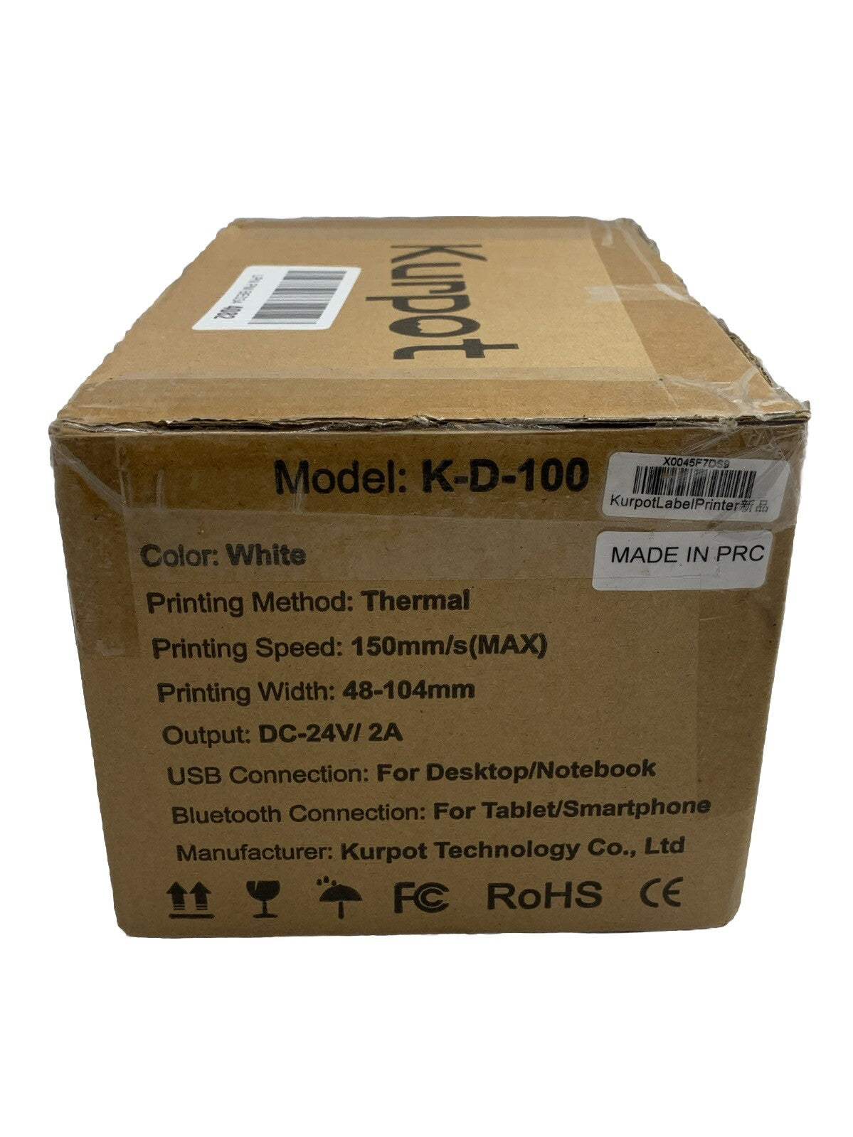 Thermal Label Printer - 4x6 Label Printer for Small Business Shipping Packages