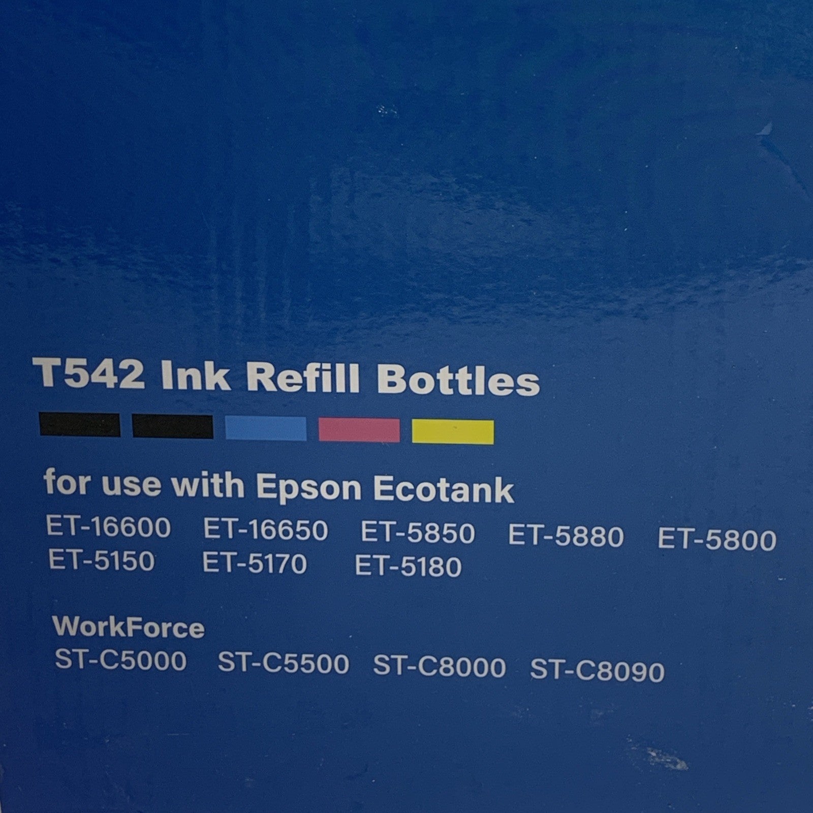 SUBILIMAKER T542 Sublimation Ink Set 5 Bottles 2x140ml 3x70ml for Epson Ecotank