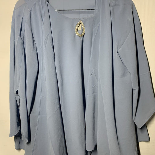 Hanna Nikole Plus Size Pants Suits 3-Piece Mother of The Bride Suits Size 18W