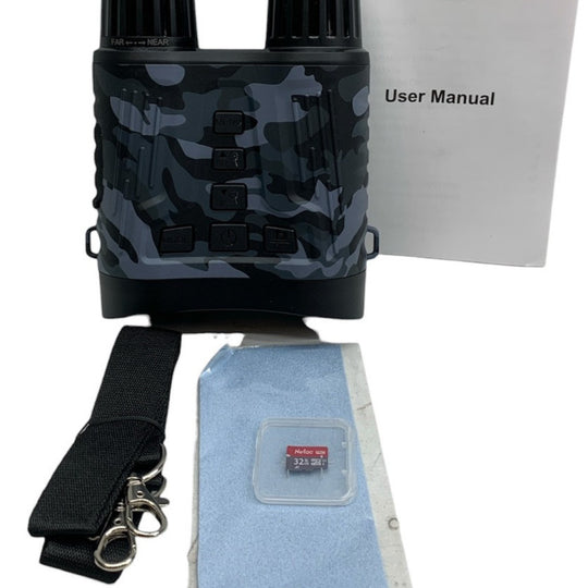 4K 36MP Night Vision Goggles 8X Digital Zoom Binoculars With Display for Hunting