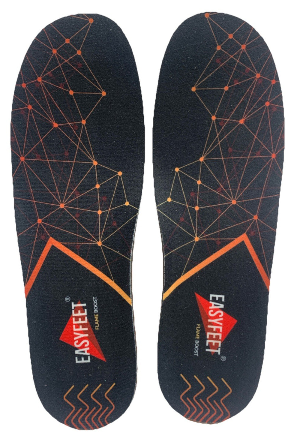 Running Athletic Shoe Insoles Men Women for Running Gym Workouts Black Small