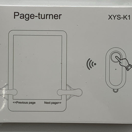 Page Turner Remote Control XYS-K1 433.92MHz for eReaders, Tablets, iPhone, iPad