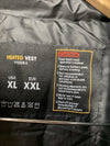 LABCOOL Unisex Heated Vest Size XL Sleeveless Full Zip with 7.4V Battery Pack