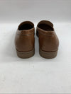 Aerosoles Women's Tailored  Everest Loafer 7M Dark Tan Slip-on Faux Leather