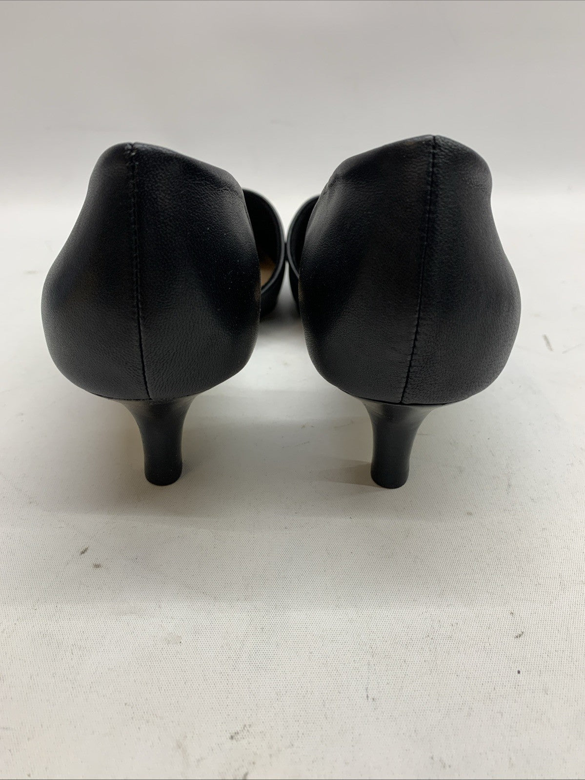 Bella Vita Women’s Quilla Pump Leather High Heel Sandal Black 51-1732 Size 9W