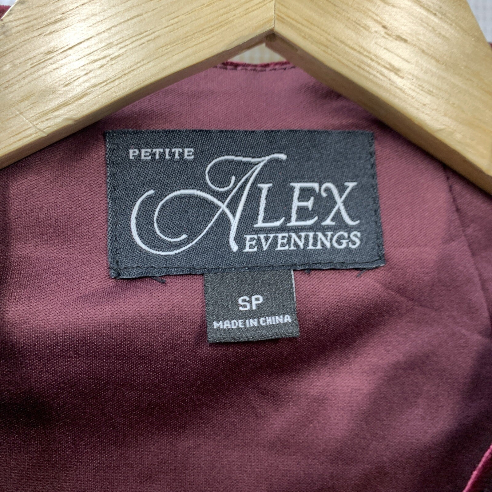 Alex Evenings Womens Velvet Asymmetric Pointed Hem Blouse Shirt Size SP 8291957