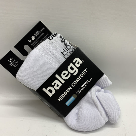 Balega Hidden Comfort Performance No Show Running Socks High Cushioning White