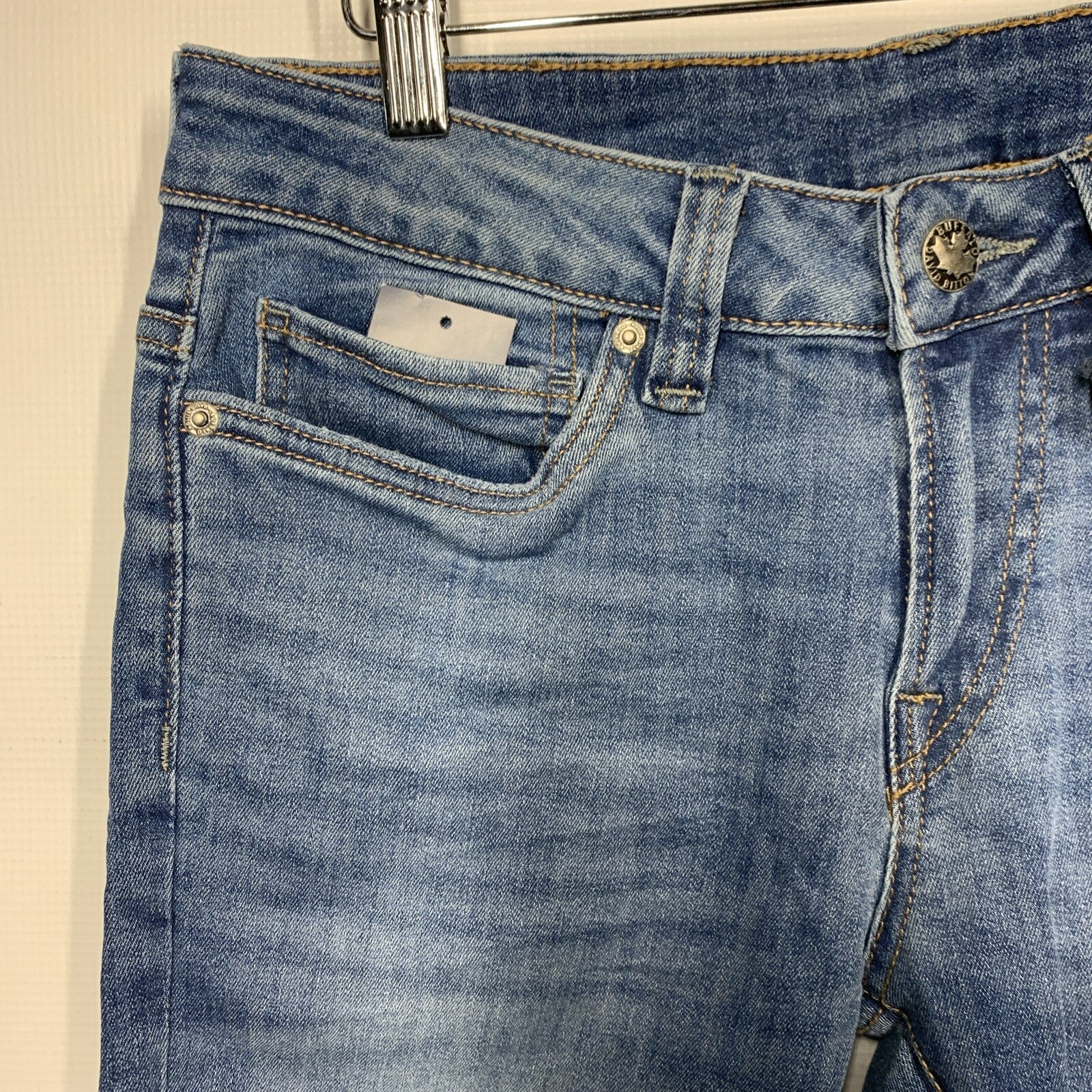 Buffalo David Bitton Slim Ash Stretch Blue Jeans Men's Size 27x32 Long Pants