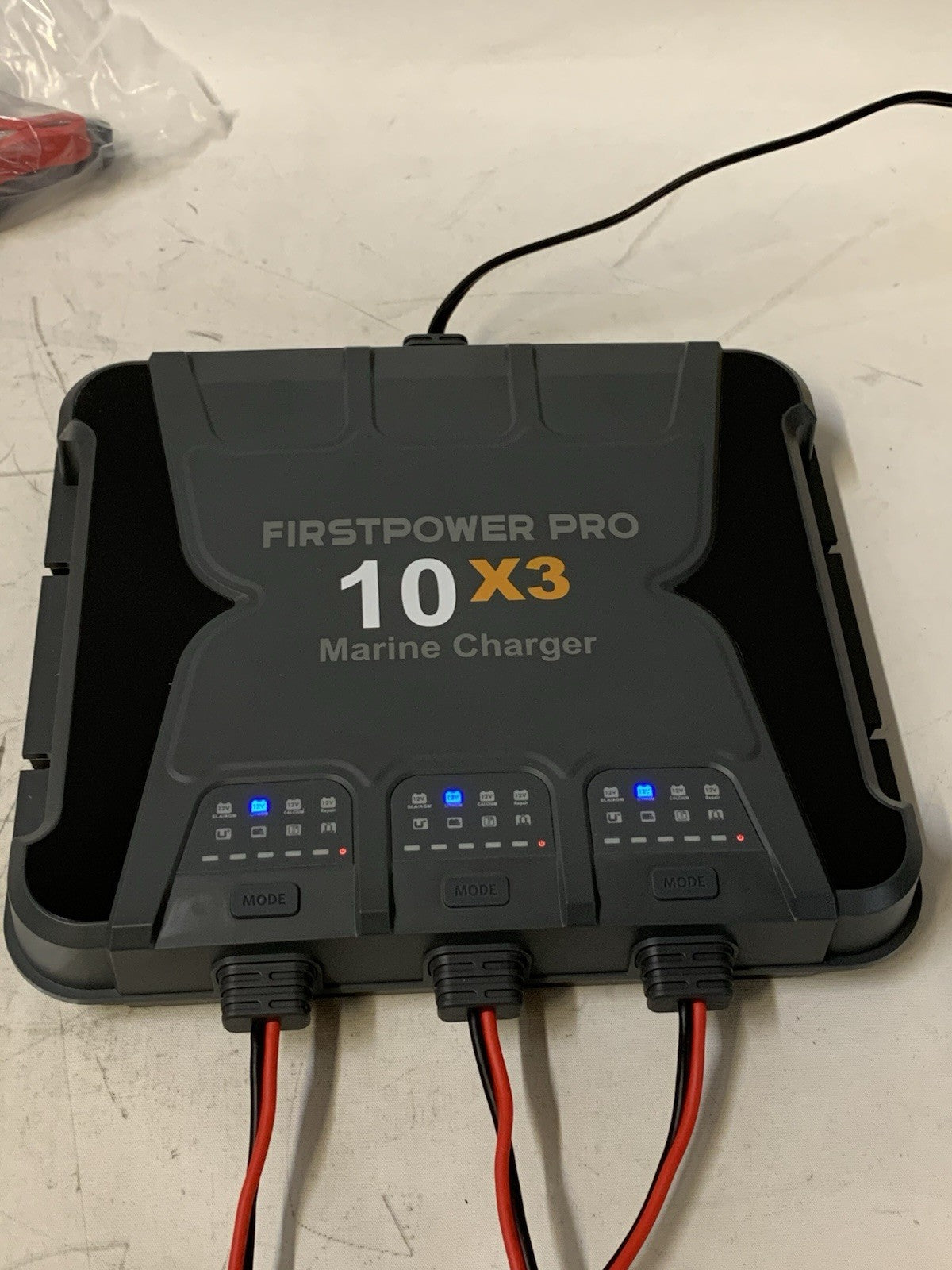 Firstpower Pro 10X3 30Amps 12V Multi Bank Marine Battery Charger ICM10A 10x3 30A