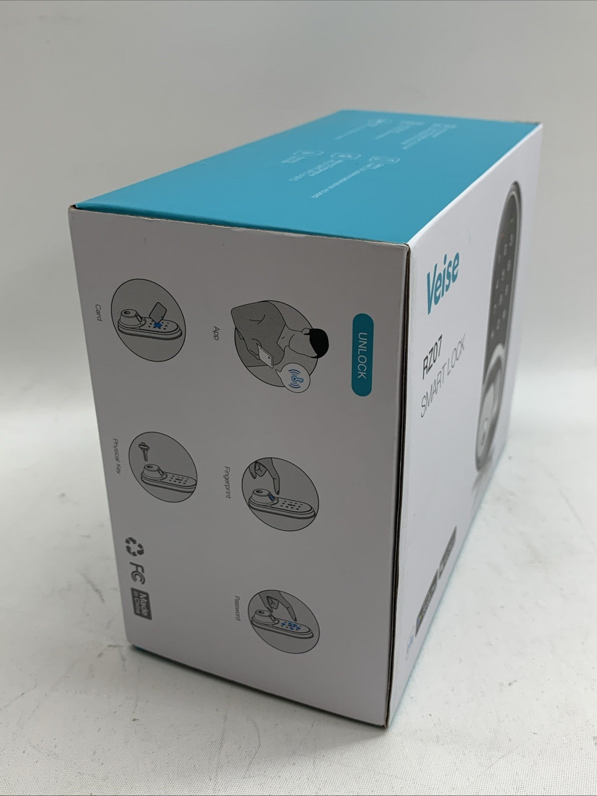 Smart Lock, 7-in-1 Keyless Entry Door Lock, Fingerprint Door Lock with Touchscre