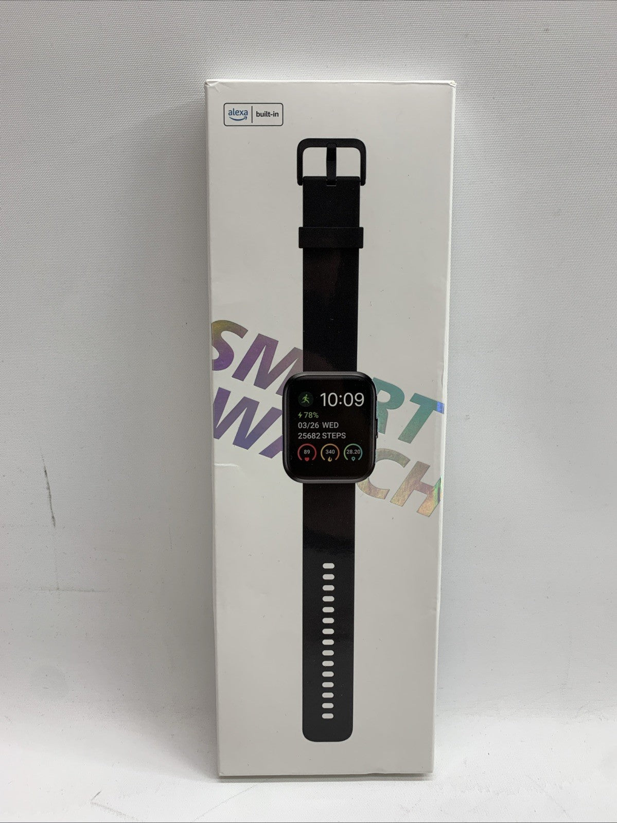 Veryfit ID208Plus Smart Watch with Built-in Alexa Waterproof 1.8