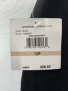 Rafaella Womens Petite Flat Front Black Dress Stretch Pants PRBS6339 Size 12p