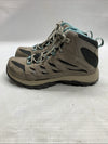 Columbia Crestwood Mid WP Waterproof Womens Hiking Boots Size 8.5 US Dark Grey