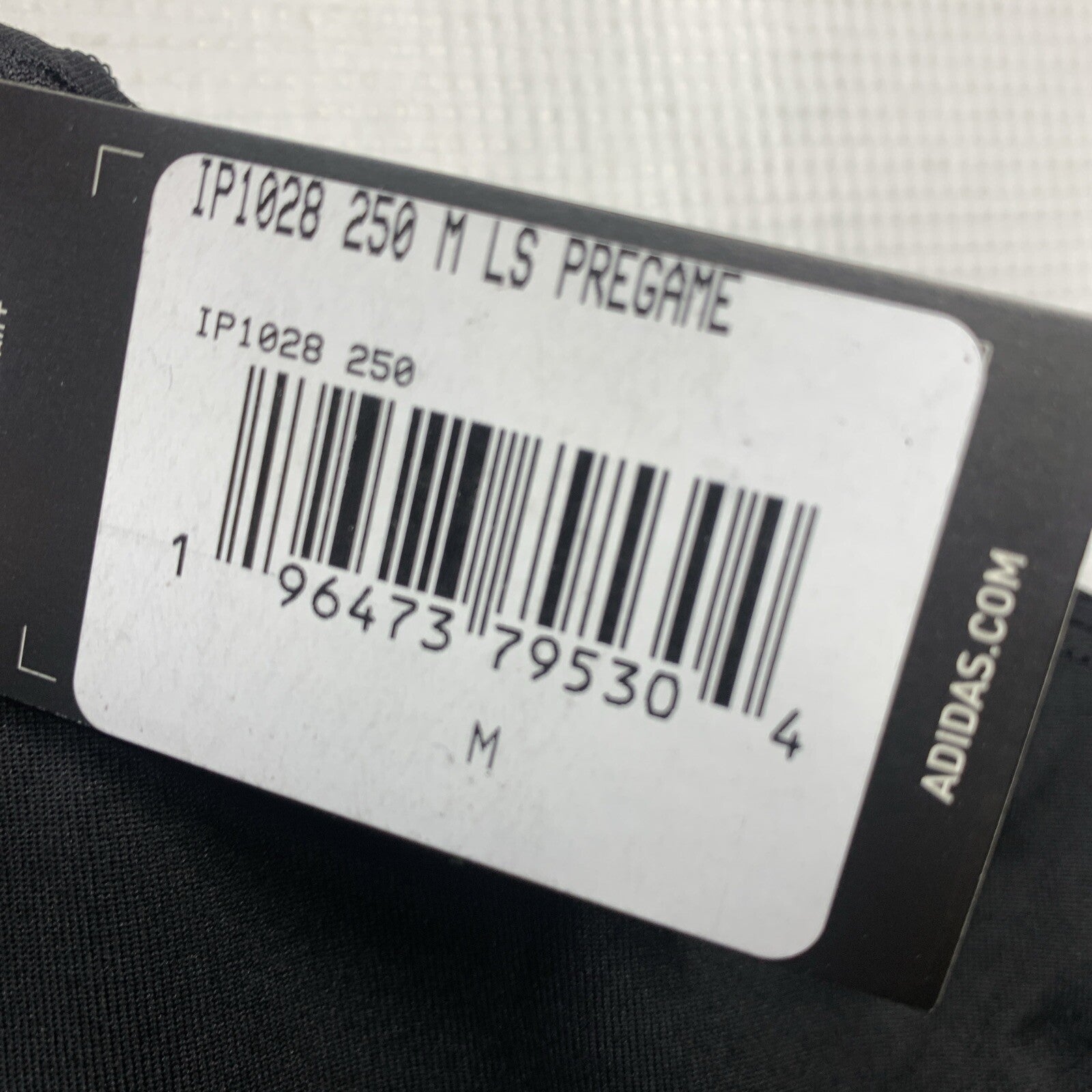 adidas Men's Columbus Crew Long Sleeve Pre-Game T-Shirt Size M Black Crew Neck