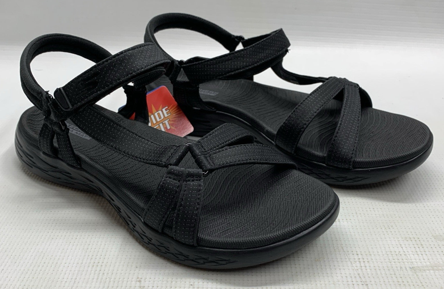 Woman's Sandals SKECHERS Performance On-The-Go 600 - Brilliancy Size 11 Black