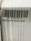 Modern Gold Globe Table Lamp Mid Century 3-Light Desk Lamp with Milk White Glass