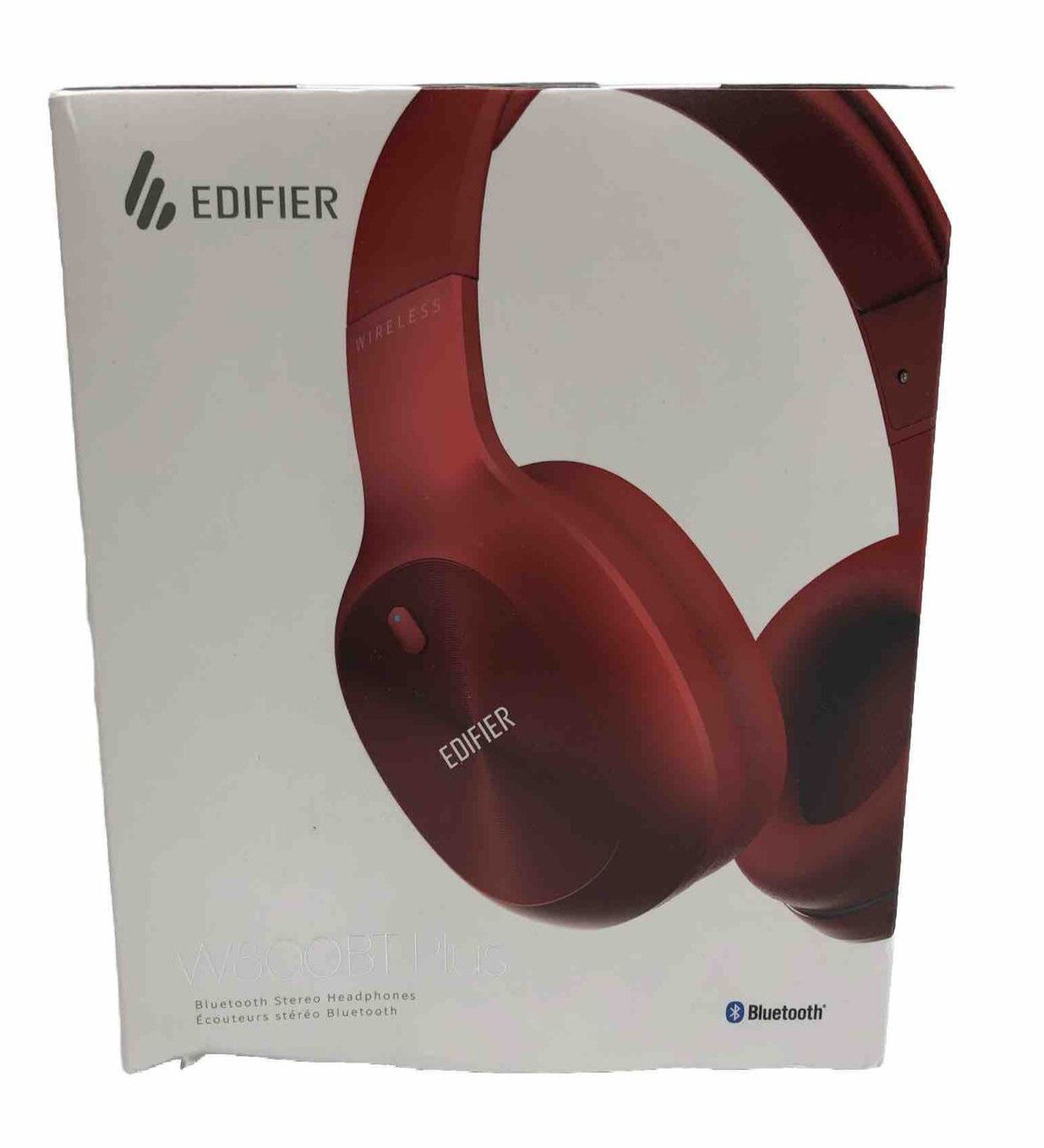 Edifier W800BT Plus Wired And Wireless Bluetooth Headphones Ergonomic - Red