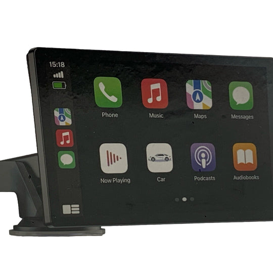 HAUXIY Q9S Wireless Smartscreen Stereo CarPlay Touch Screen 2.5K DASH CAM 9”