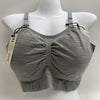 Kindred Bravely Gray Hands Free Pumping & Nursing Sports Bra Size XL Seamless