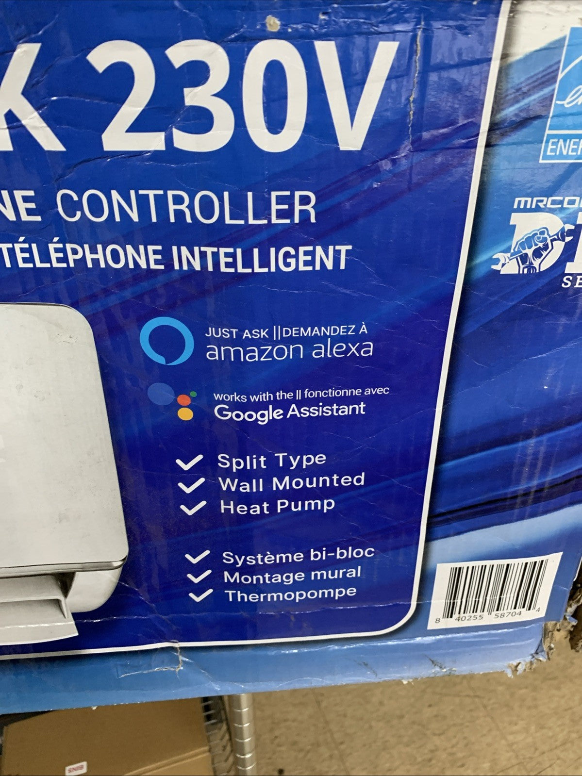 MrCool 18K 5th Generation Mini-Split Air Handler 230V DIY-18-HP-WMAH-230D25-O