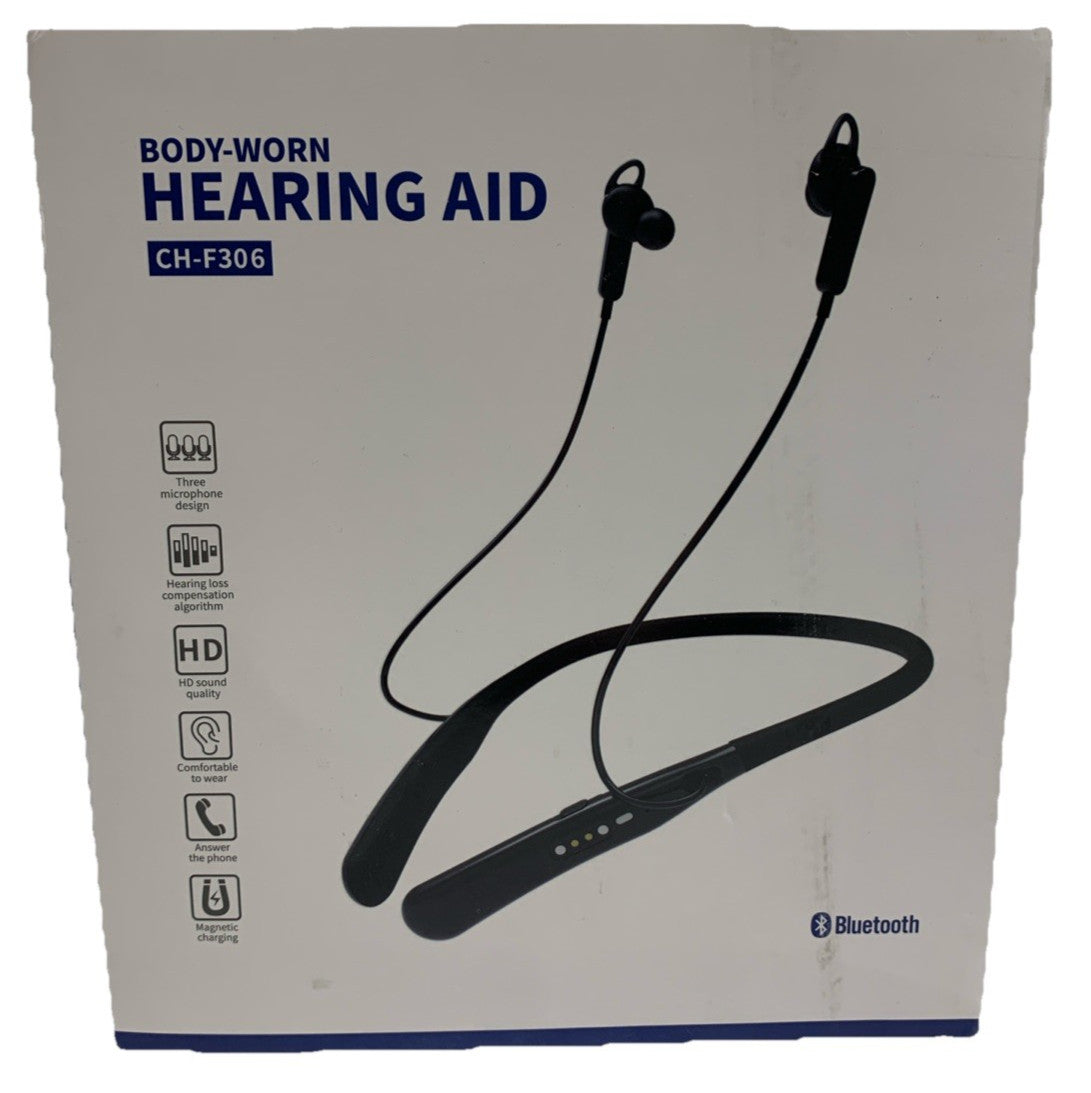 Body-worn Hearing Aid CH-F306  for Seniors Rechargeable with Noise Canceling