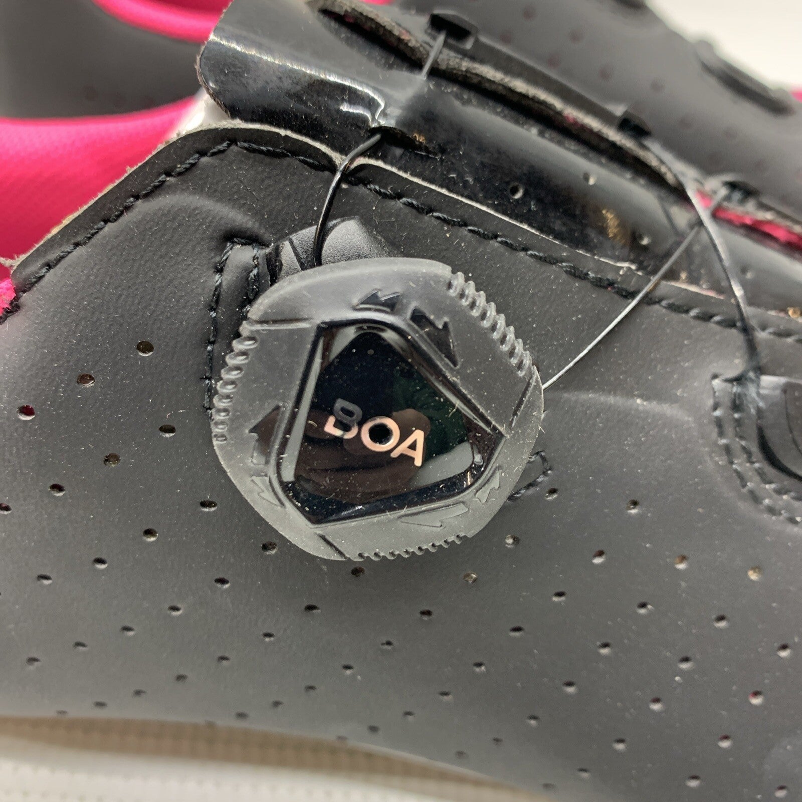 Fizik Road Shoes Tempo R5 Overcurve Black/Pink Fluo TPR5OCMI2-1092 Size 10 1/4