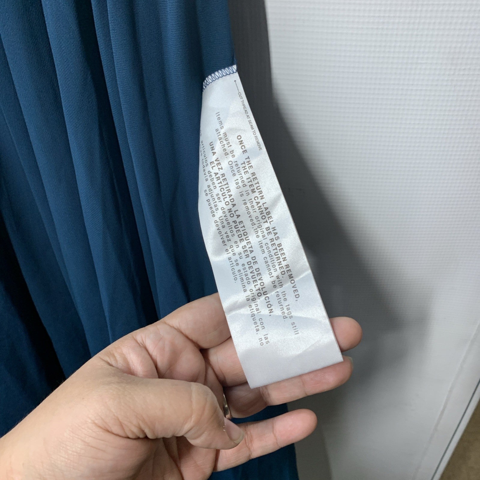 Dress the Population Alicia Plunging Fit and Flare Dress Mixed Media Medium