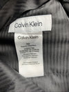 Calvin Klein Boy 2 Piece Formal Suit Set Bright Blue Stretch Size 10 Long Sleeve