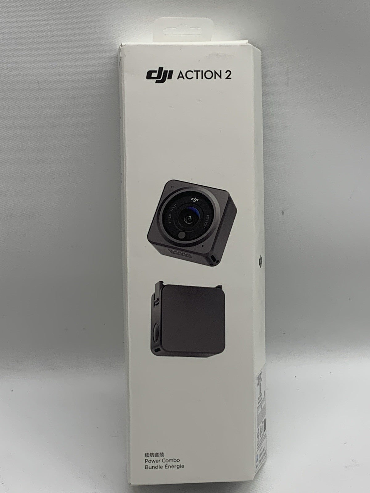 DJI Action 2 Power Combo Action Portable Camera with Battery Extension Module