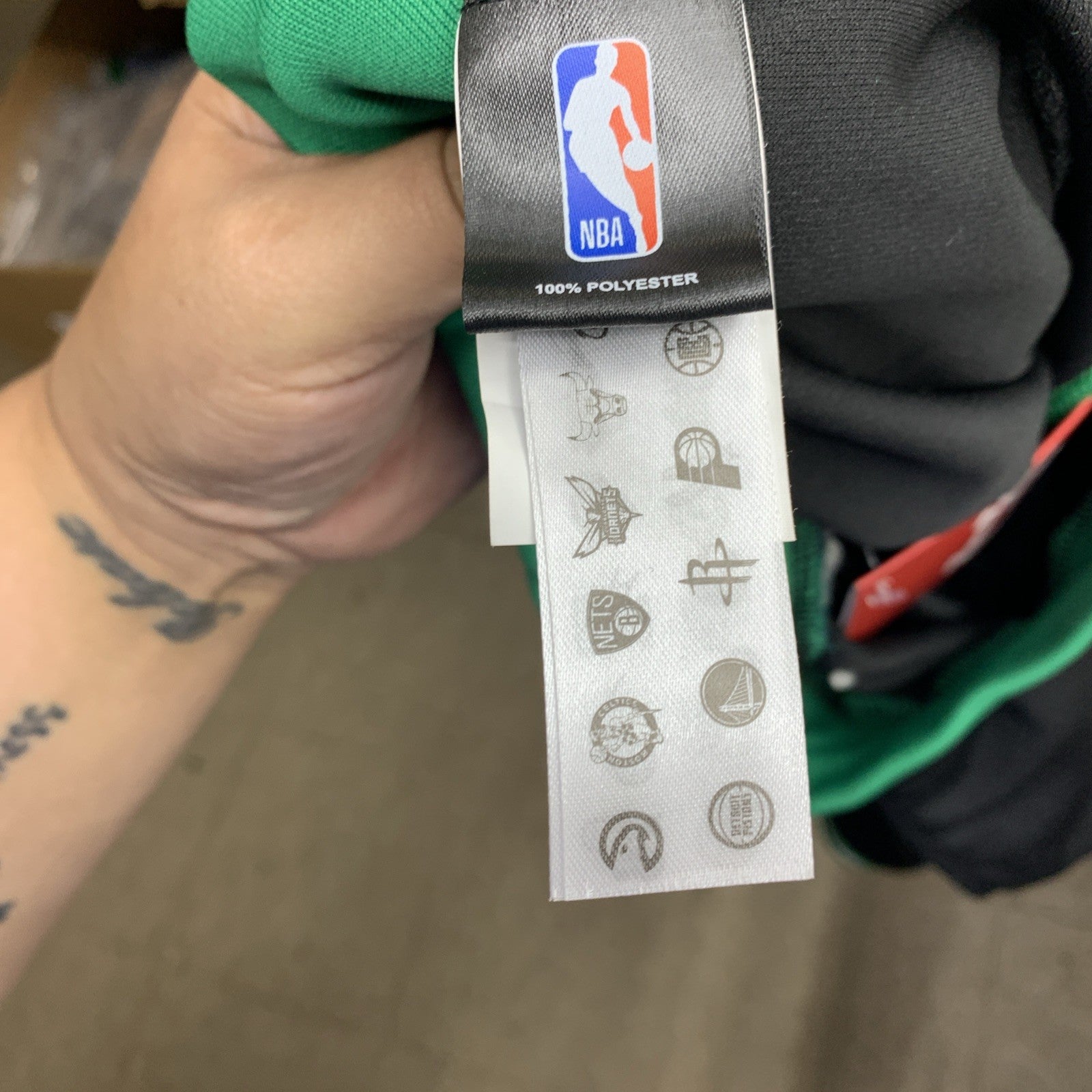 Ultra Game NBA Boston Celtics Men's Basketball Shorts Black/Green Size Small