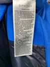 Spyder Insulated Anorak Force Ski Jacket Men's Size L Long Sleeve Blue 229502