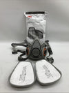 3M P95/OV Paint Project Reusable Respirator 6211P1-DC Bayonet Connection Medium
