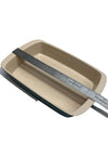 Larder & Vine Ceramic Rectangular Baking Dish with Serving Tray Baking Dish