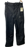 Arctix Mens Snow Pants 29-30Wx32L Small 1900-00-S Black 2-zip Front Pockets