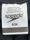 Speedo Women's Prolt Super Pro One Piece Swimsuit Size 8/34 Swimwear Blaack
