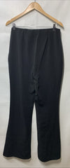 Cinq à Sept Women's Billie Pant High Rise Boot Cut Black Casual Work Size 12