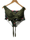 Hanna Nikole Bikini Sets for Women Plus Size Front Strappy Two Piece Suit 14W GR