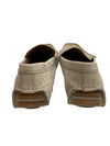 Gentle Souls by Kenneth Cole Mateo Beige Suede Drivers Size 11 Mens Shoe Slip-on