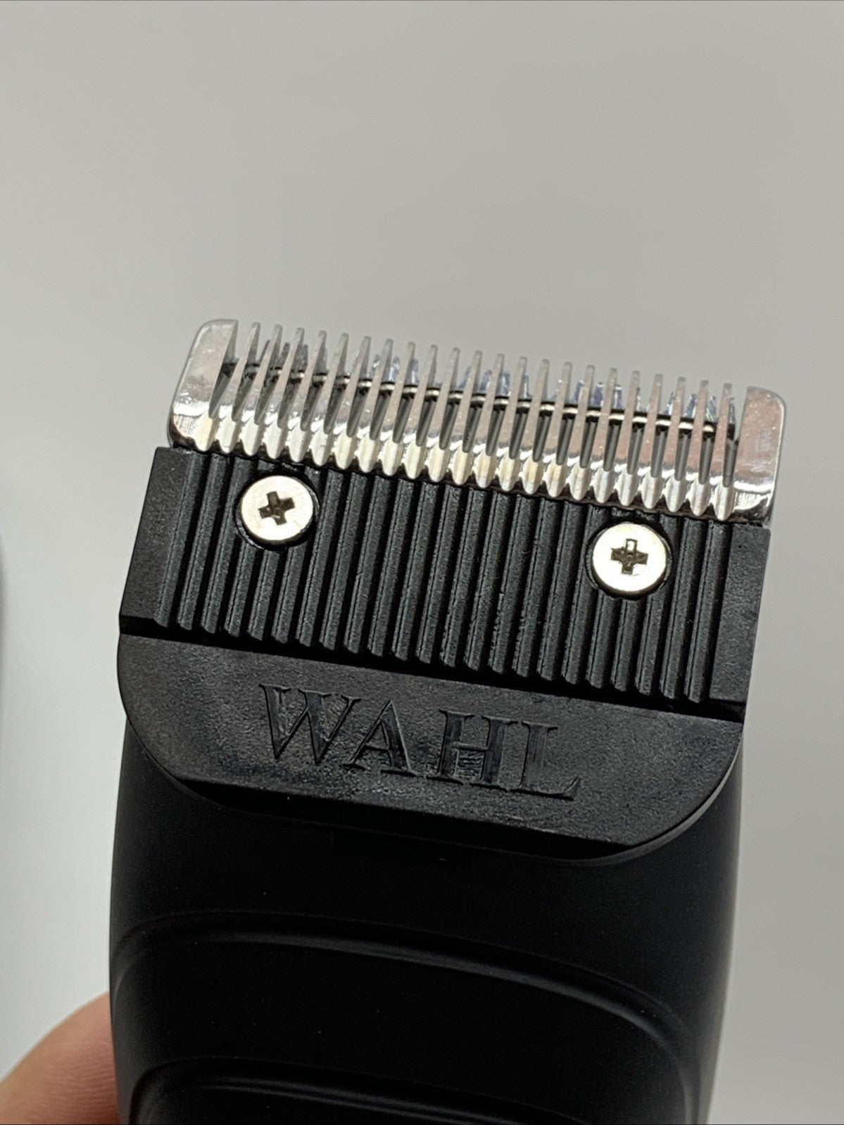 Wahl Clipper Hair Cutting Rechargeable Cord/Cordless 21 Pcs Set Stainless/Black