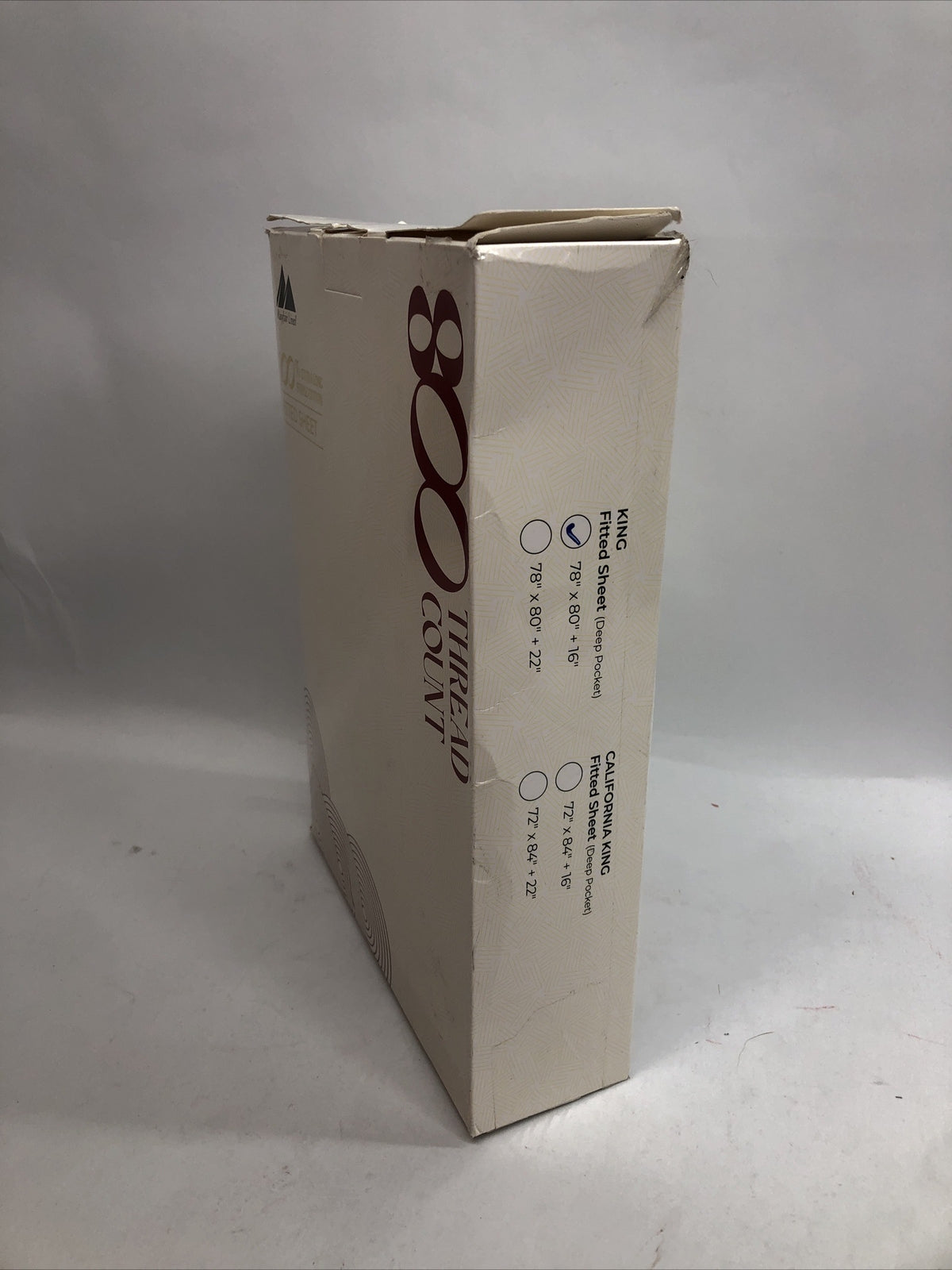 Luxurious 800 Thread Count Egyptian Cotton Fitted Sheet Light Pink 78