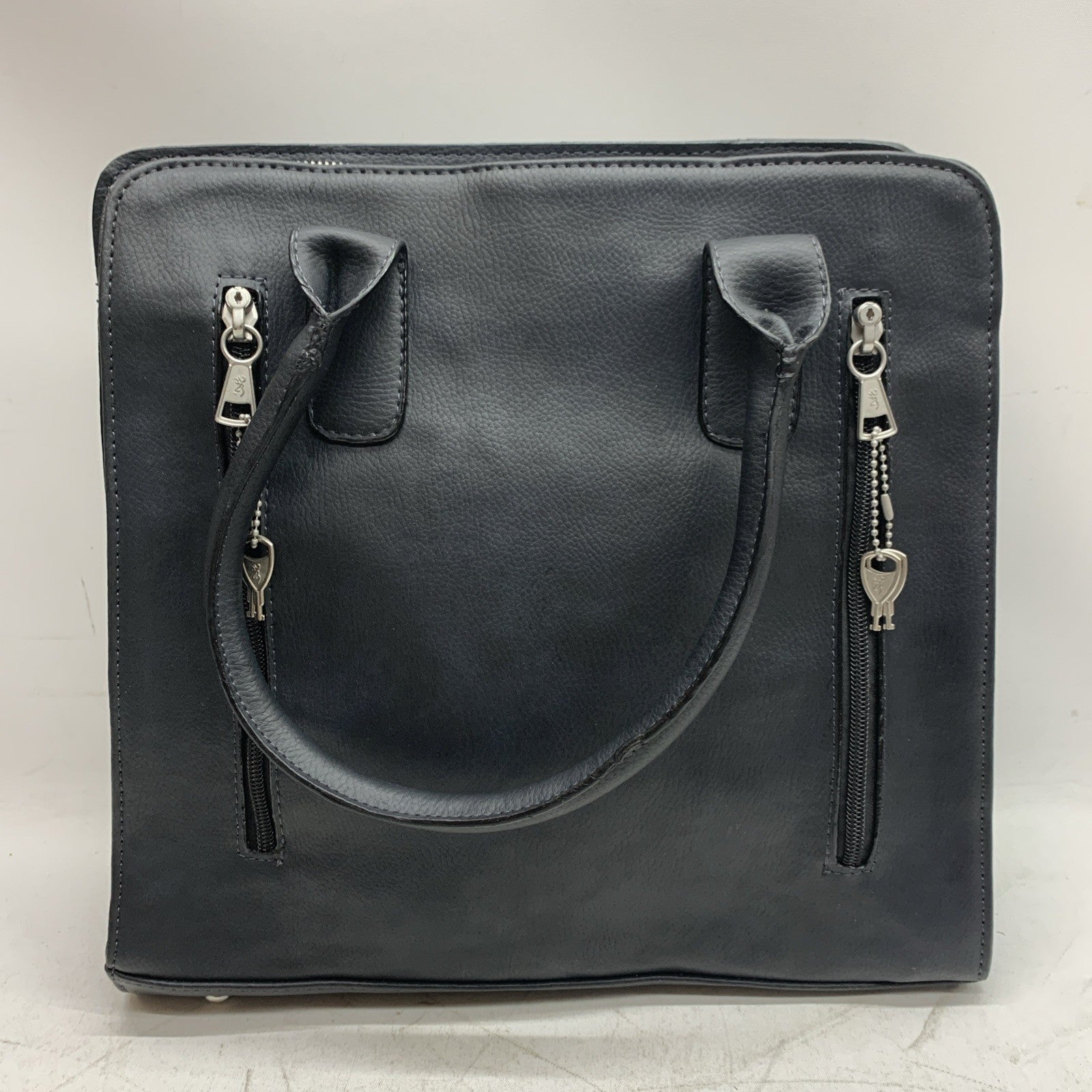 Browning Women's Concealed Carry Purse Handbag Black Zippers Storage Bag Compact