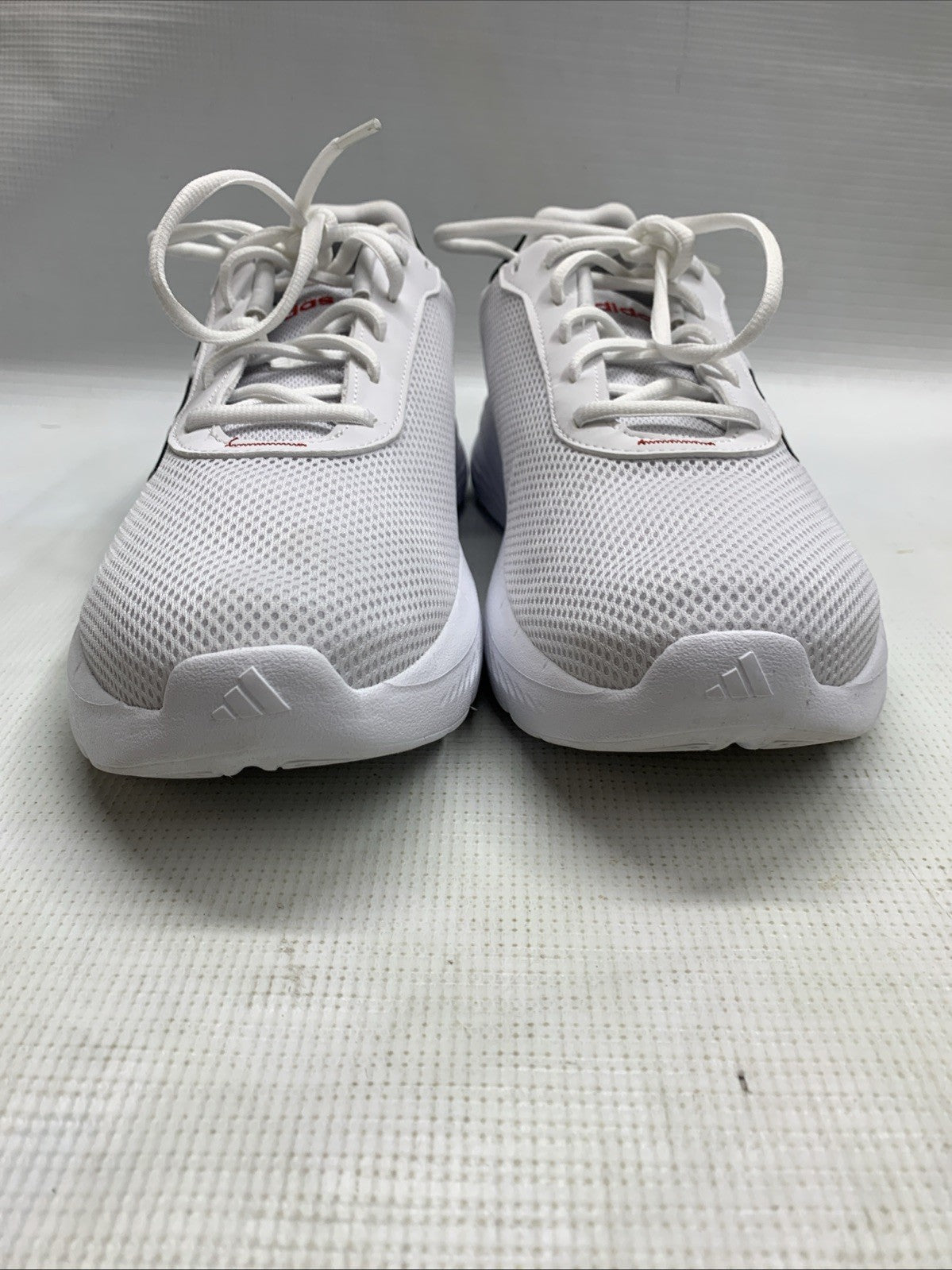 Adidas Cloudfoam Comfy Elastic Lace Ortholite Lace-up White IH3609 Men's Size 9