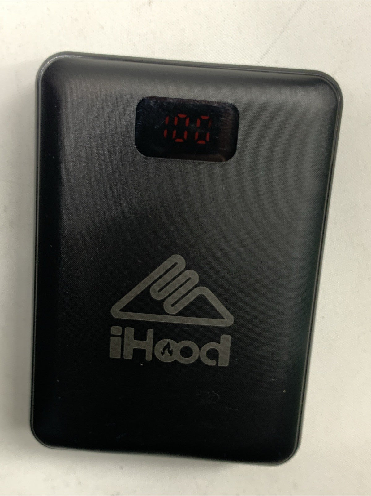 Mens Heated Jacket with Detachable Hood Waterproof Winter Outdoor Size 3XL Black