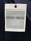 Hanna Nikole Women's Plus Size Velvet Side Slit Sequin Dress V Neck - Size 18W