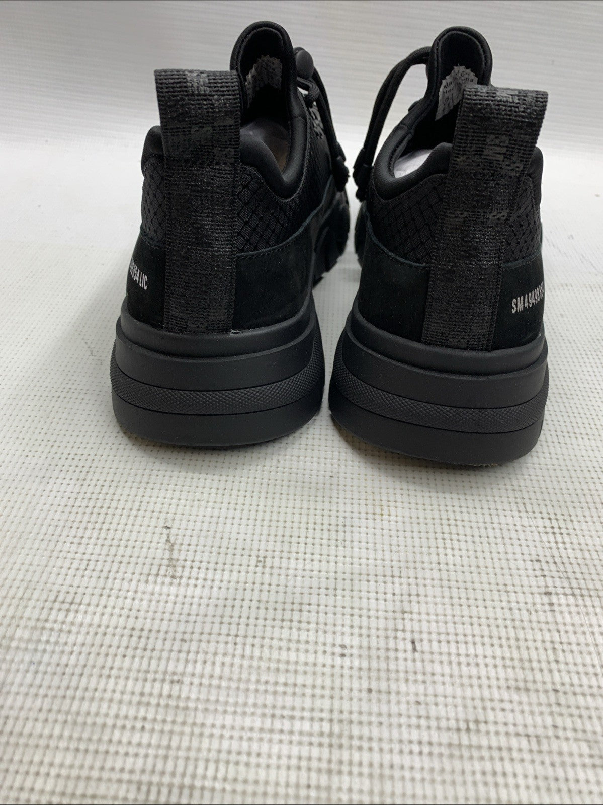 Steve Madden Chasley ORTHOLITE Black Men's Walk Shoes Sneakers Lace-Up Size 9.5