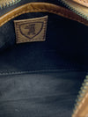 Vintage Leather Shoulder Bag Marbella Crossbody Handbag for Women - Brown Xs
