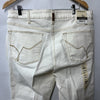 Ariat Larissa Slim Trouser Off White 34S High Rise Jeans Long Pants with Pockets