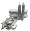 2 Philips Sonicare Optimal Clean Electric Toothbrush HX686W w/Case Charger USED