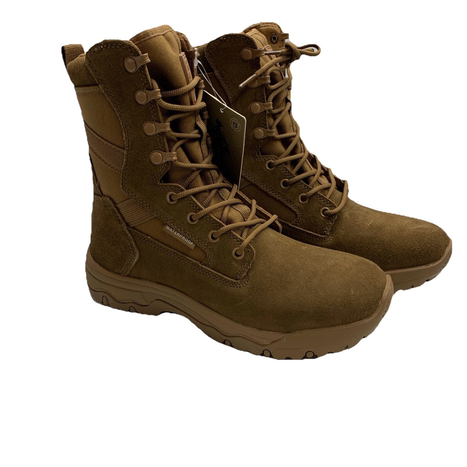 FREE SOLDIER Women’s Tactical  8 Inches Lightweight Combat Boot Durable Size 8.5